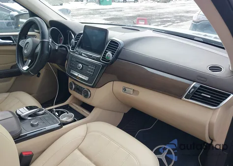 2017 Mercedes-Benz Gls 450 4Matic z USA, uszkodzony, nr VIN 4JGDF6EE6HA990211